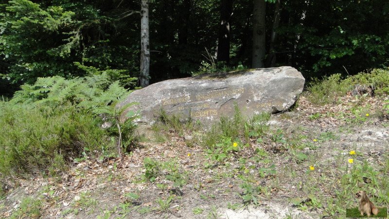 Ritterstein Nr. 092-3 Zum Röhringsbrunnen 70 Schr. rechts.JPG - Ritterstein Nr.92  Zum Röhringsbrunnen 70 Schr. rechts